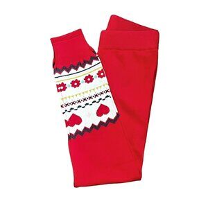 NWOT Hanna Andersson Heart Sweater Leggings sz 120